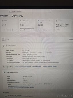 Herní PC kompletní herní MSI sestava (nová) - 6