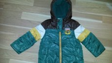 2x značková zimní chlapecká bundička 70/86 - 6
