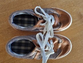 Dětské tenisky kůže/textil šněrovací vel. 29 jako nové - 6
