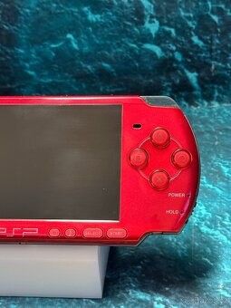 Červené PSP 3000 – TOP stav (A+) | Kompletní balení - 6