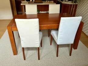 Jídelní stůl a židle (4ks) - 6