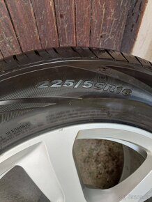 Audi ALU kola R16 5x112 včetně letních pneu Nexen n Blue HD - 6