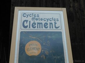 Originální litografický plakát Cycles / Motocycles CLEMENT - 6