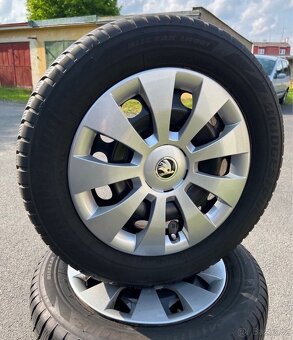 Zimní kola 5x112 205/60/16 Bridgestone 5,7 mm - 6