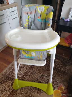 Multifunkční jídelní židlička Baby Design - 6