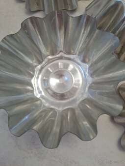 Retro misky na puding sada 6ks - 6