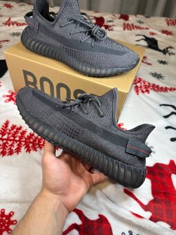 Adidas yeezy boost 350 v2 black reflective (45) - 6