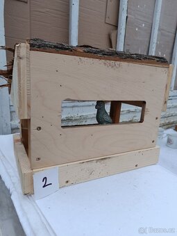 Krmítka pro ptáky - budky - 6