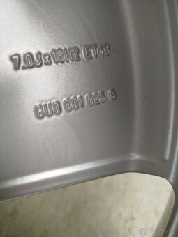 ALU Škoda 5x112 R18 7J ET-43 střed 57mm - 6