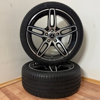 MERCEDES CLA AMG 5x112 R18 ET52+LETNÍ 225/40R18 7/5mm - 6