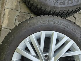 5x112 16 6,5J ET43 orig.VW alu vč.zim./let. pneu - 6