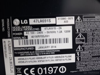 LG 47LA691S,119cm,Full HD,3D,Smart+wifi - 6