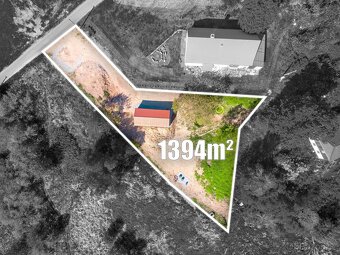 Prodej nového malometrážního domku s pozemky 1394m2 v lokali - 6