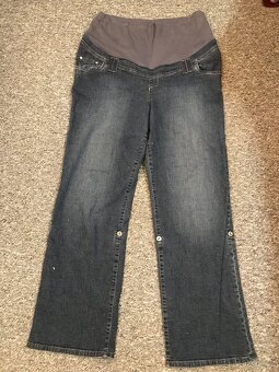 Těhotenské rifle vel.XL - 6