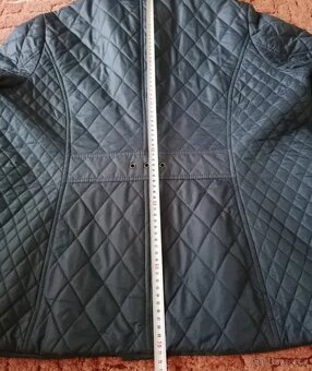 Dámská šedo-zelená bunda - 6