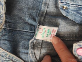 Džínové šatičky 68 - 6