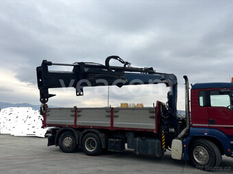 MAN TGA sklápač s HR HIAB 6x2 - 6