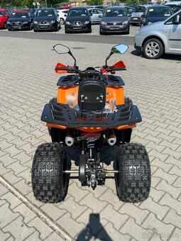 Dětská čtyřkolka Piranha Transformer 125cc 3G8 - oranžová - 6
