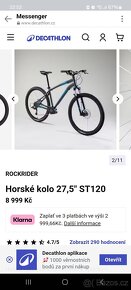 Horské kolo Decathlon s výbavou vel. L - 6