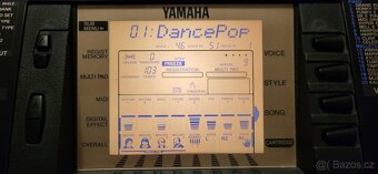 klávesy Yamaha PSR 330 Midi - 6