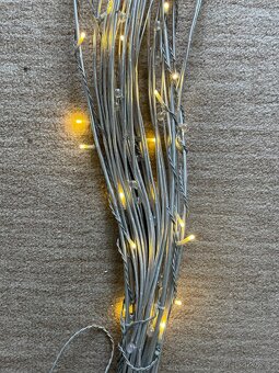 Ozdobné svítící větvě délka 122 cm - 6