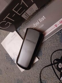 Telefon - Samsung GT E1170i + veškeré příslušenství - NOVÝ - 6