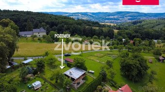 Chata se stavebním pozemkem ve Štákových Pasekách, Zlín –... - 6