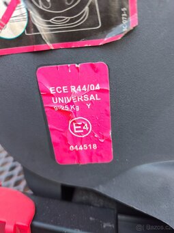 Autosedačka 9-25 kg - 6