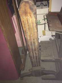 Starý ateliérový (salonní) dřevěný fotoaparát - 6