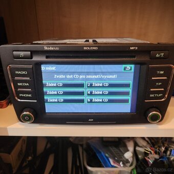 ŠKODA BOLERO MP3 6DISC SD OCTAVIA II - 6