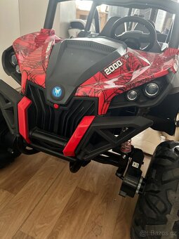 Detska Buggy UTV-MX 2000N Červená - 4x4 pc 13000 kc - 6