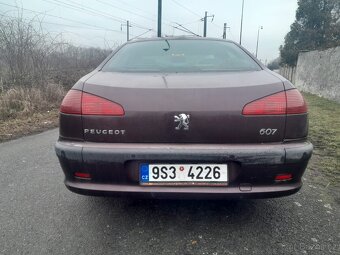 Peugeot 607 2.2 HDI 98kw nová STK Klima Serviska - 6