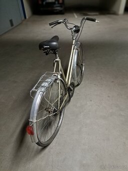 2 retro dámská kola - modrá Eska a zlatá Liberta - 6
