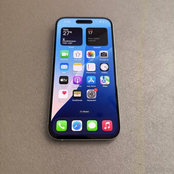 iPhone 15 128GB modrý, jako nový bez škrábance, záruka - 6