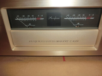 Špičkový zesilovač Accuphase E-406V, originální balení, velm - 6