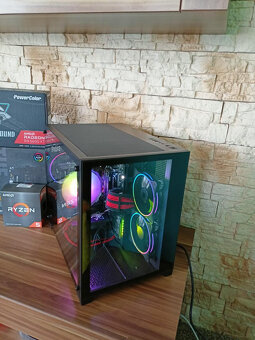 🚀 HERNÍ PC RYZEN 5 5600X, 32GB RAM, RX 6600 XT, SSD M2 🚀 - 6