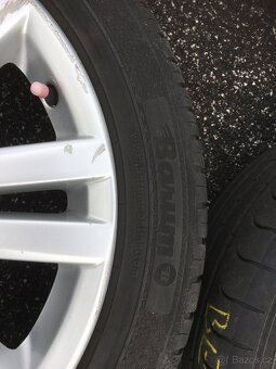 Originál sada Alu kol VW 225/45/17 včetně pneu - 6