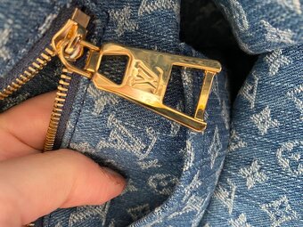 Krásná denim kabelka Onthe Go Louis Vuitton - 6