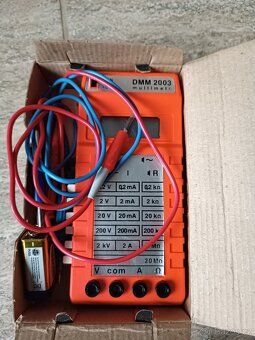 Retro digitální multimetr DMM 2003 - 6
