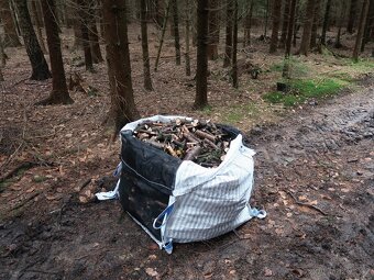 Štěpkovač špalíkovač za traktor do120mm BIG BAG - 6