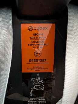 Autosedačku Cybex Aton 5 - 6
