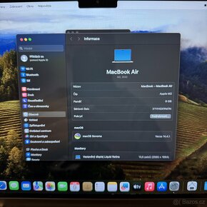 MacBook Air M2 2022, pěkný stav, 12 měsíců záruka - 6