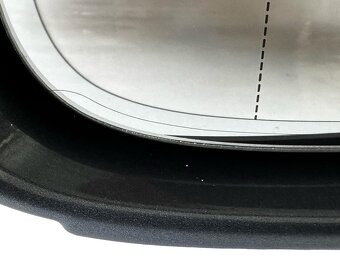 Levé zpětné zrcátko šedá metalíza LK7X VW Passat B6 2010 - 6