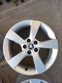 Originál alu kola skoda rapid r16 - 6