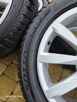 Alu kola zimní sada 5x112 17" Škoda Octavia 3, VW - 6