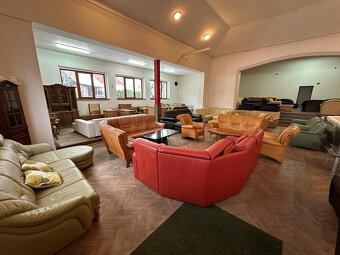 131 Kožená rohová sedací souprava sedačka - 6