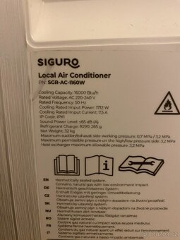 Klimatizace Siguro AC-I160W Breeze 16 - 6