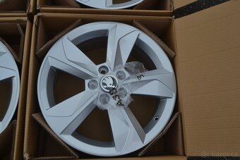 4ks Nové orig.alu disky R16 Š.Fabia I-IV,Kamiq,Scala,S.Arona - 6