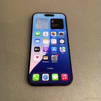 iPhone 15 Pro 128GB, 100% kondice baterie, záruka - 6