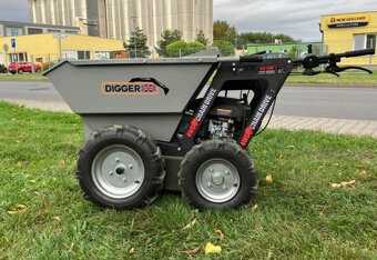 minibagr, pásový bagr, bagřík, rypadlo , dumper k bagru - 6